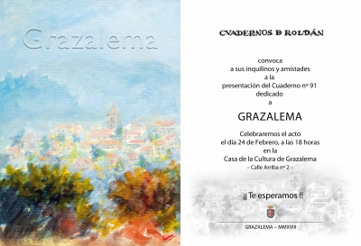 Presentación del cuaderno &quot;Grazalema&quot;