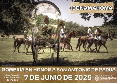 Romería en honor a San Antonio de Padua. Benamahoma.