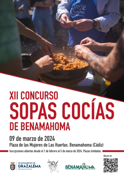 XII Concurso de Sopas Cocías. Benamahoma.