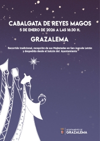 Cabalgata de Reyes Magos. Grazalema.