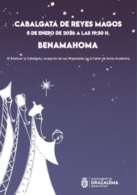 Cabalgata de Reyes Magos. Benamahoma.