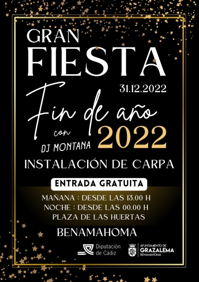 Fiesta Fin de Año Benamahoma