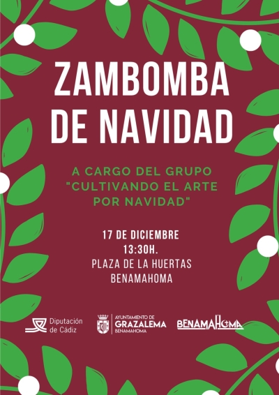 Zambomba &#039;Cultivando el arte por Navidad&#039;