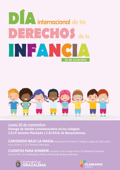 Día de la Infancia - 20 de noviembre.