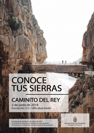 Conoce tus sierras. Caminito del Rey