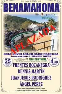 Gran novillada en Benamahoma en recuerdo del alcalde Manuel Tovar