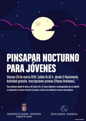 Pinsapar nocturno para jóvenes