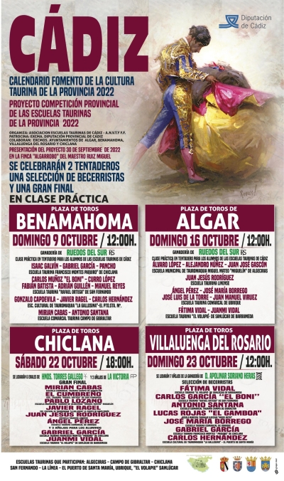 Tentadero de la Competición Provincial de las Escuelas Taurinas de Cádiz