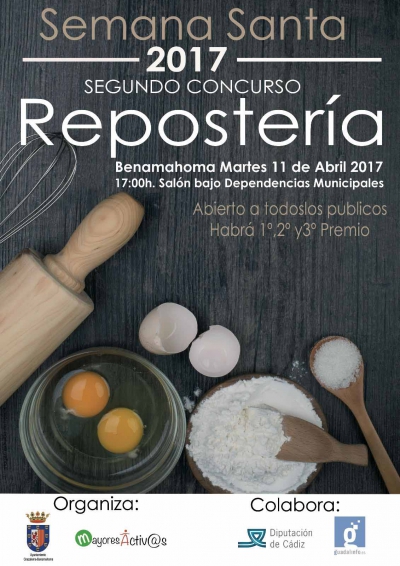 Concurso de repostería de Semana Santa