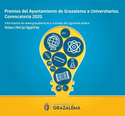 Premios 2020 del Ayuntamiento de Grazalema a universitarios.