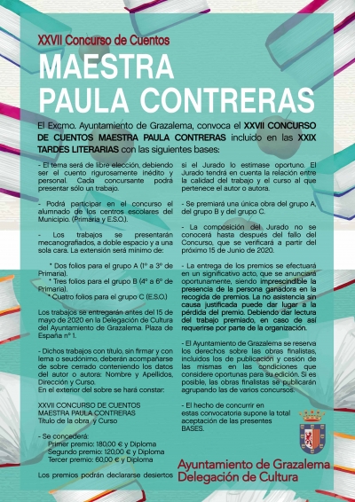 XXVII Concurso de Cuentos Maestra Paula Contreras
