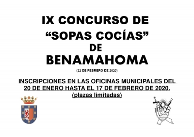 IX Concurso de Sopas Cocías de Benamahoma