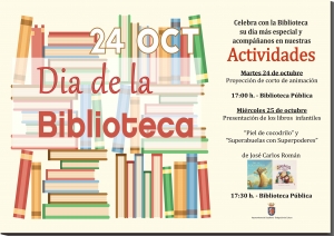 24 de octubre Día de la Biblioteca