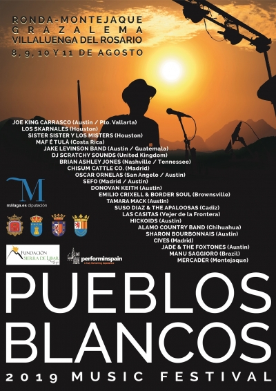 Pueblos Blancos 2019 Music Festival