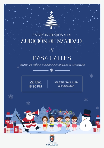 Audición y Pasacalles de Navidad.